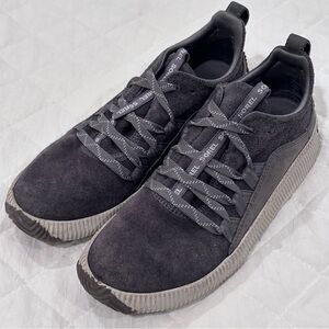 Sorel Women 6.5 Out N About Plus Sneakers Lace Up Comfort Waterproof Dark Gray